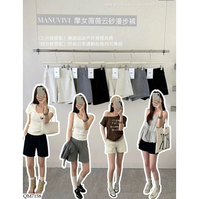 QM7158 QUẦN SHORT NỮ MANUVIVI