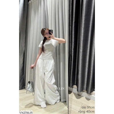 VN2706.05 QUẦN SUÔNG CHẤM BI SIÊU HOT