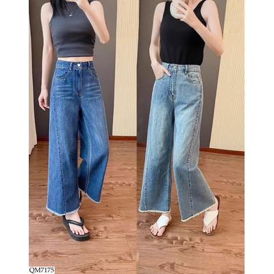 QM7175 QUẦN JEAN GẤU TUA RUA
