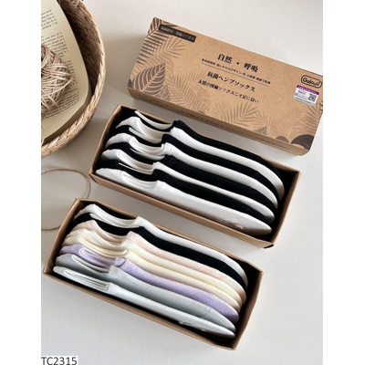 TC2315 BOX 8 ĐÔI TẤT THÔNG HƠI NAM NỮ