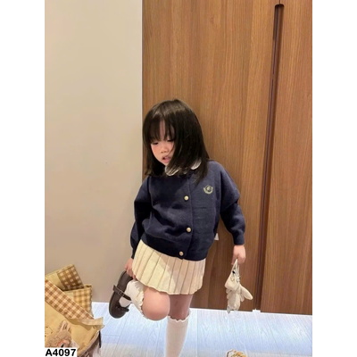 A4097 ÁO LEN CARDIGAN CHO BÉ