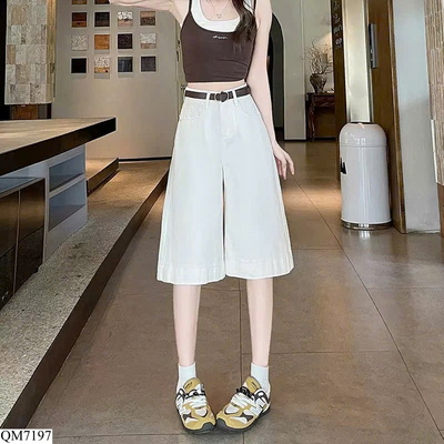 QM7197 QUẦN SHORT JEAN LỬNG