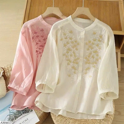 AM4413 ÁO SƠ MI TAY LỠ CHO NỮ