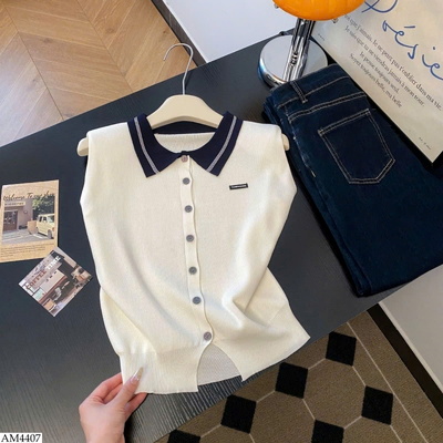 AM4407 ÁO SÁT NÁCH CỔ POLO CHO NỮ