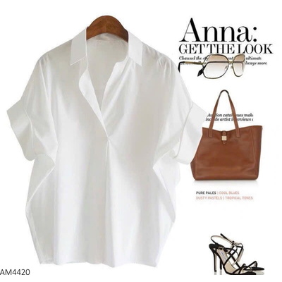 AM4420 ÁO SƠ MI TAY HẾN ANNA