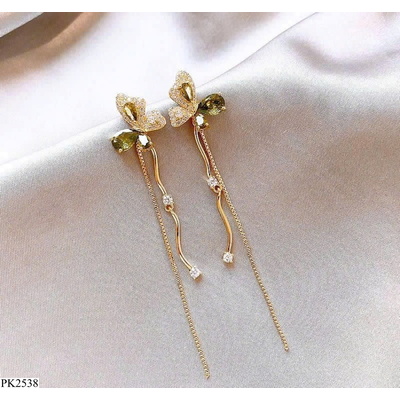 PK2538 BÔNG TAI GOLICC BƯỚM PHA LÊ