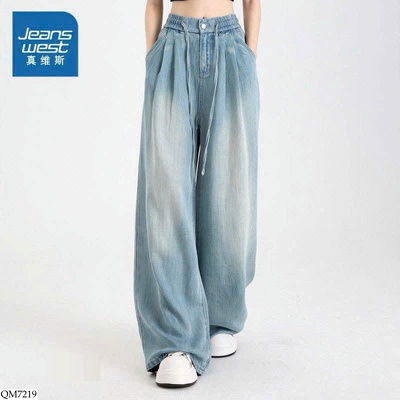 QM7219 QUẦN JEAN TNCEL ỐNG RỘNG