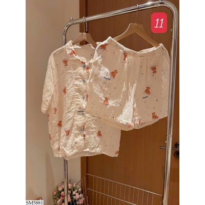 SM5881 BỘ NGỦ MẶC NHÀ CHO NỮ