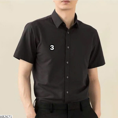 AB2671 ÁO SƠ MI NAM CỘC TAY