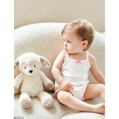 BG031 BODY 2 DÂY COTTON GIẤY TRƠN MÀU