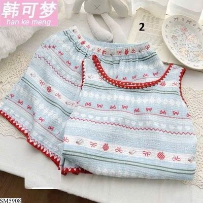 SM5908 SET NGỦ BA LỖ PHỐI REN