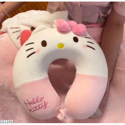 CG1245 GỐI CHỮ U HELLO KITTY
