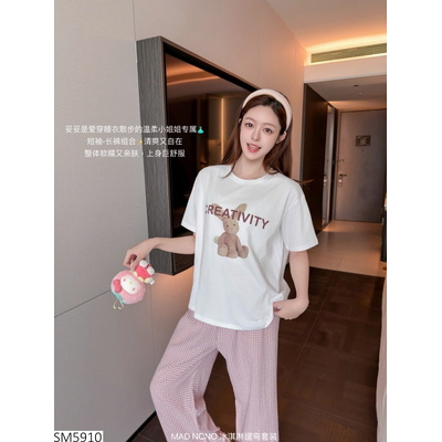 SM5910 BỘ NGỦ HỌA TIẾT CUTE CHO NỮ MAD NONO