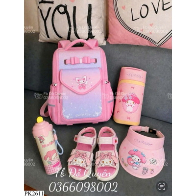 PK2611 SET ĐỒ DÙNG ĐI HỌC CHO BG