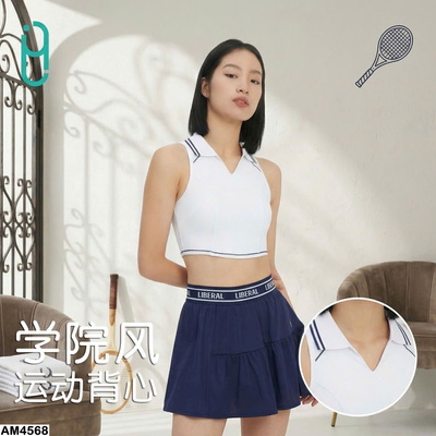 AM4568 ÁO CROPTOP SÁT NÁCH TẬP THỂ THAO CHO NỮ
