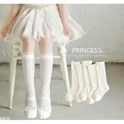 TC2333 SET 3 ĐÔI TẤT REN CHO BÉ GÁI