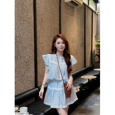 VN0907.05 SET ÁO + CHÂN VÁY SIÊU XINH