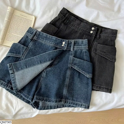 QM7303 QUẦN SHORT BÒ GIẢ VÁY