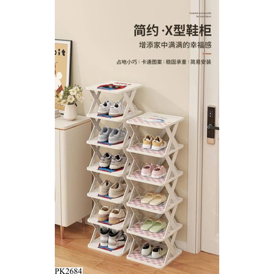 PK2684 KỆ ĐỂ GIÀY DÉP 6 TẦNG