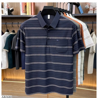AB2680 ÁO POLO KẺ CHO NAM