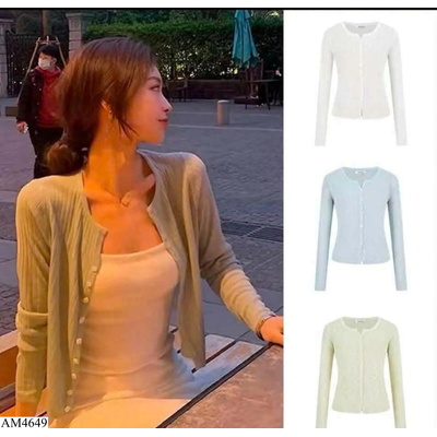 AM4649 ÁO KHOÁC CARDIGAN MỎNG MOSESQUEEN