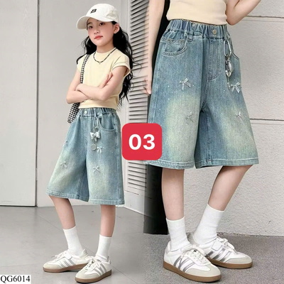QG6014 SHORT JEAN BÉ GÁI