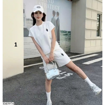 SM5974 SET ÁO PHÔNG MIX QUẦN ĐÙI INBLUE
