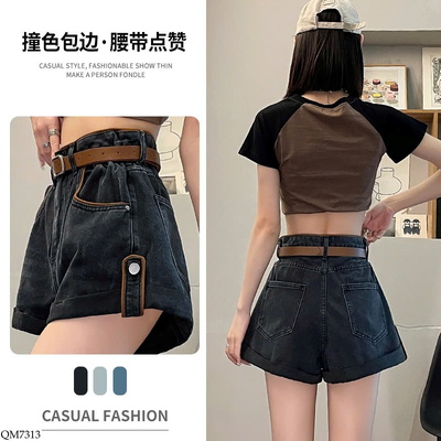 QM7313 QUẦN SHORT JEAN CHO NỮ