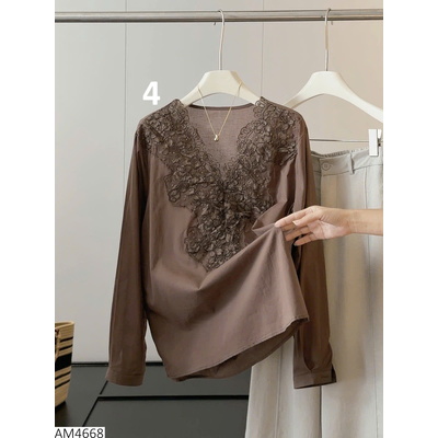 AM4668 ÁO CỔ V CHO NỮ ANNA