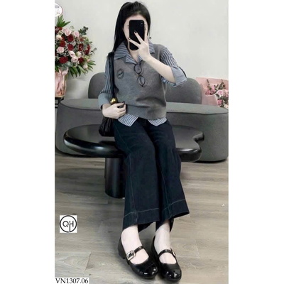 VN1307.06 QUẦN JEAN SUÔNG CHO NỮ