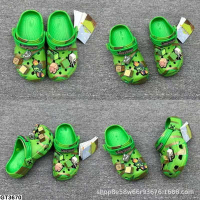 GT3670 DÉP CROSS SUMMER KIDS MINERCRAFT CHO BÉ
