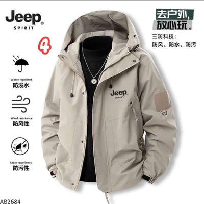 AB2684 ÁO KHOÁC GIÓ JEEP CHO NAM