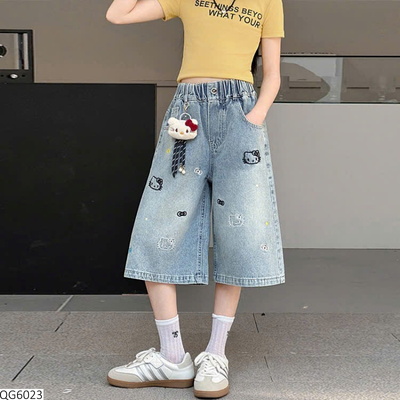 QG6023 QUẦN JEAN LỬNG KITTY CHO BG
