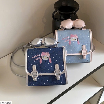 TM8484 BALO KITTY CHẤM BI