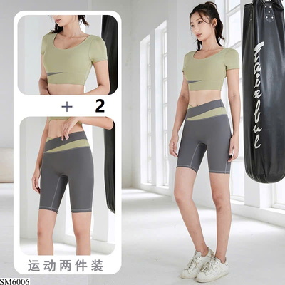 SM6006 BỘ ĐỒ TẬP THỂ THAO NỮ