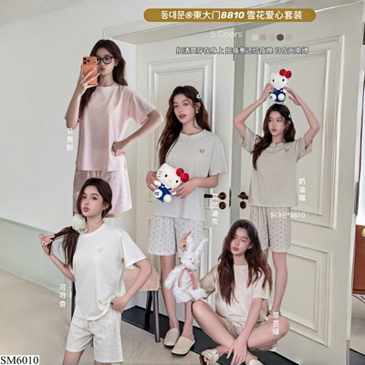 SM6010 SET NGỦ CỘC TAY TRÁI TIM NỮ
