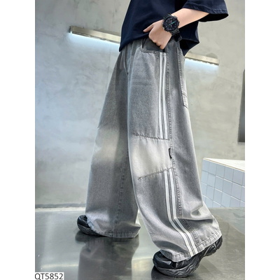 QT5852 QUẦN JEAN ỐNG RỘNG CHO BT