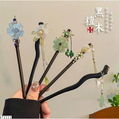 KT2111  SET 6 CHIẾC TRÂM CÀI TÓC