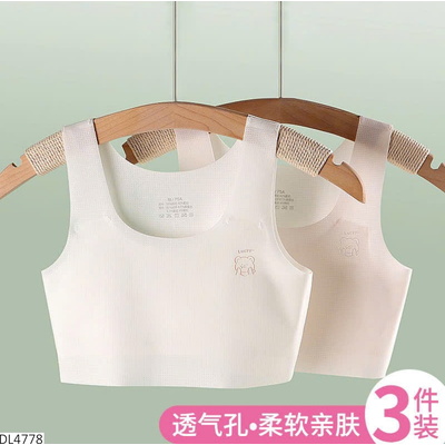 DL4778 SET 3 ÁO LÓT TÀNG HÌNH CHO BÉ GÁI