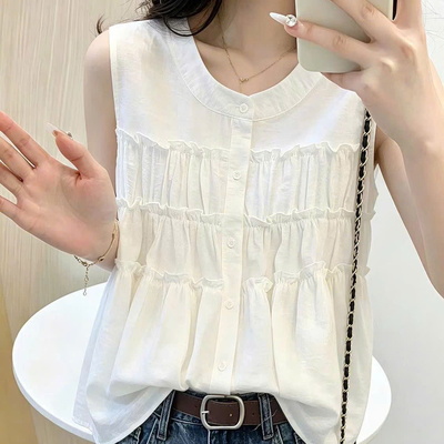 AM4776 ÁO SƠ MI SÁT NÁCH BÈO NỮ