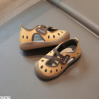 GT3675 SANDAL KHOÉT LỖ THOÁNG KHÍ CHO BÉ