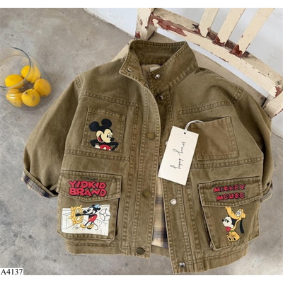 A4137 KHOÁC JEANS MICKEY MMY