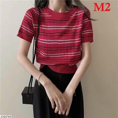 AM4784 ÁO DỆT KIM MÀU SẮC CHO NỮ