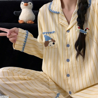 SM6029 BỘ PIJAMA NỮ MẶC NHÀ