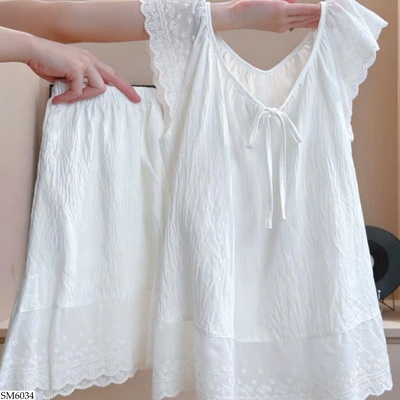 SM6034 BỘ NGỦ MẶC NHÀ CHO NỮ