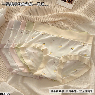 DL4786 SET 5 QUẦN CHÍP HOA LỤA BĂNG NỮ