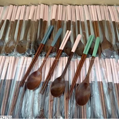 PK2765 SET ĐŨA+THÌA GỖ