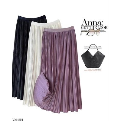 VM4654 CHÂN VÁY XẾP LY ANNA
