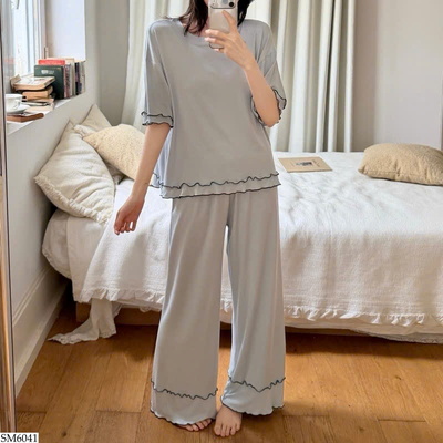 SM6041 BỘ NGỦ MẶC NHÀ CHO NỮ