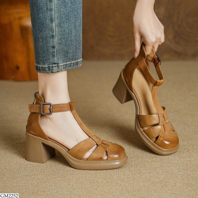 GM2252 DÉP SANDAL CAO GÓT CHO NỮ